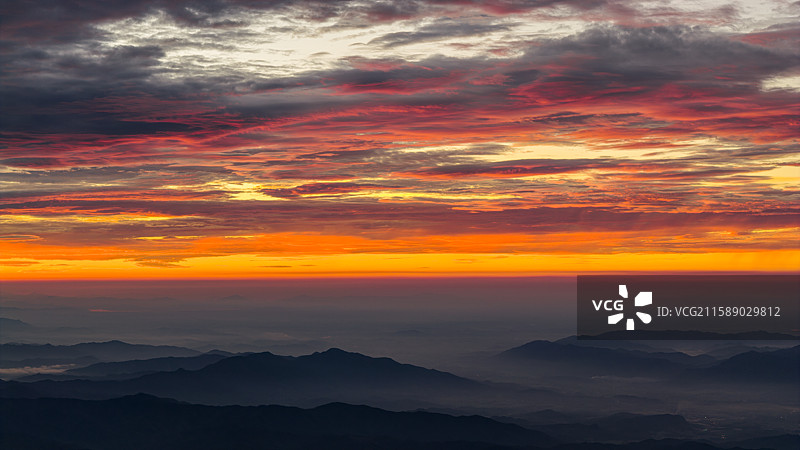 武功山的两天一夜图片素材
