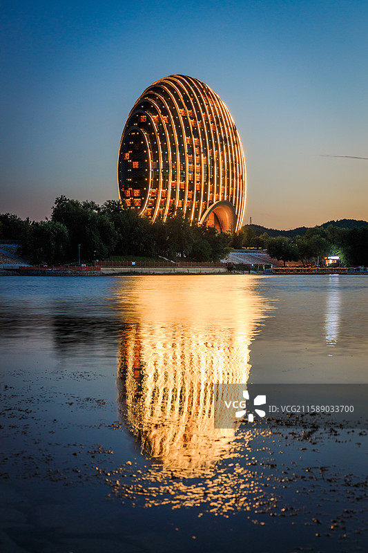 日落时分的风光图片素材