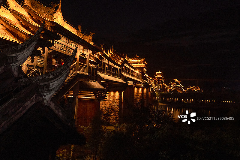 濯水古镇图片素材