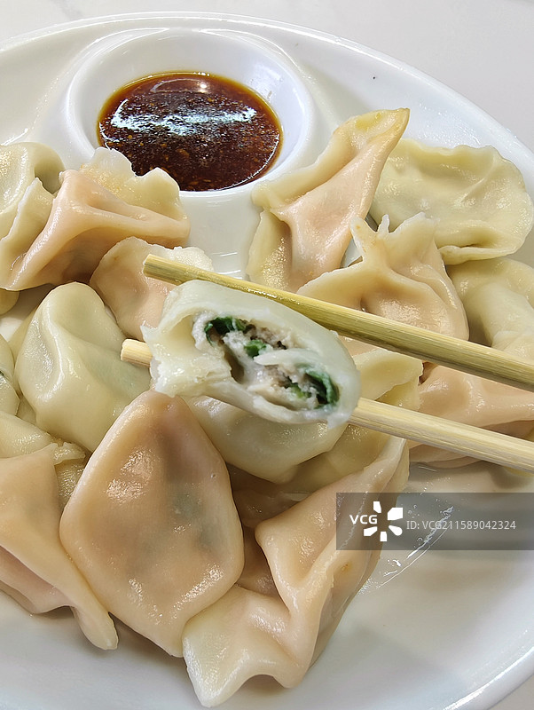 鲅鱼饺子图片素材