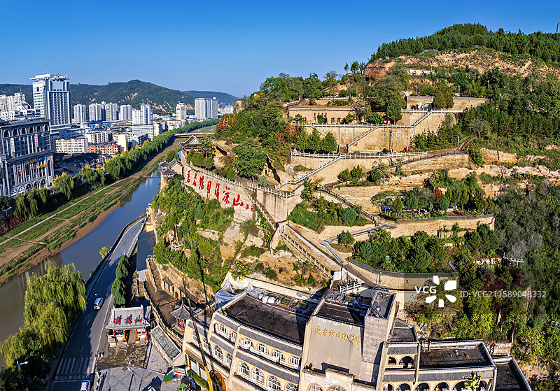 陕西延安市图片素材