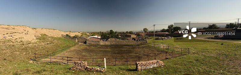 晋北长城一号公路图片素材