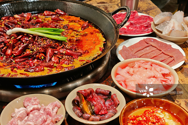 成都美食特色火锅图片素材