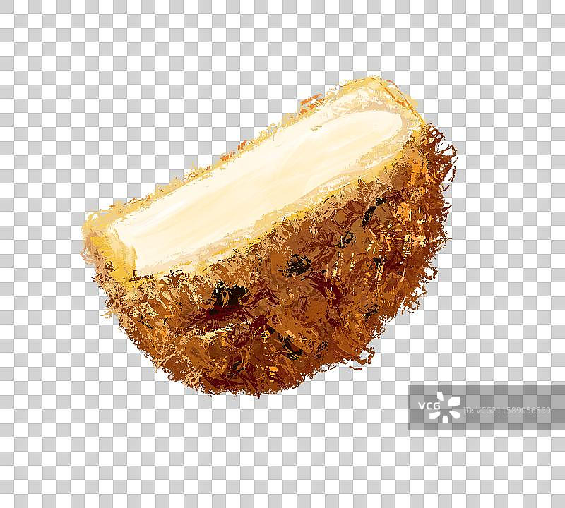 海苔肉松小贝插画免扣素材图片素材