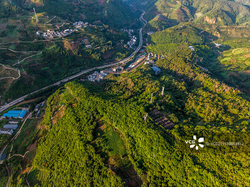 云南省玉溪市华宁县宁州街道象鼻温泉图片素材