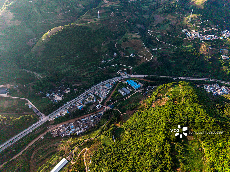 云南省玉溪市华宁县宁州街道象鼻温泉图片素材