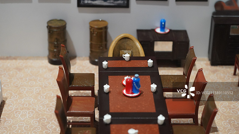 广西南宁人民公园博物馆微缩模型图片素材