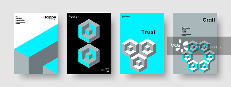 几何商业抽象背景模板图片素材