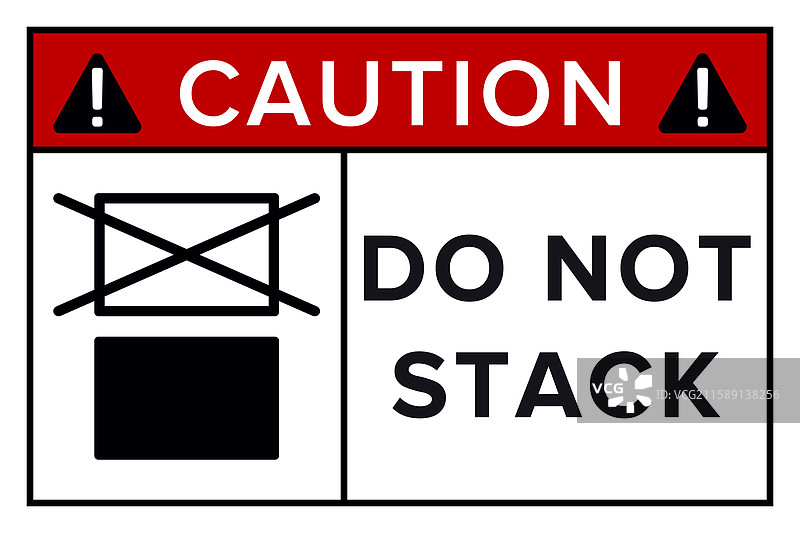 请勿堆叠包装符号标志和标签图片素材