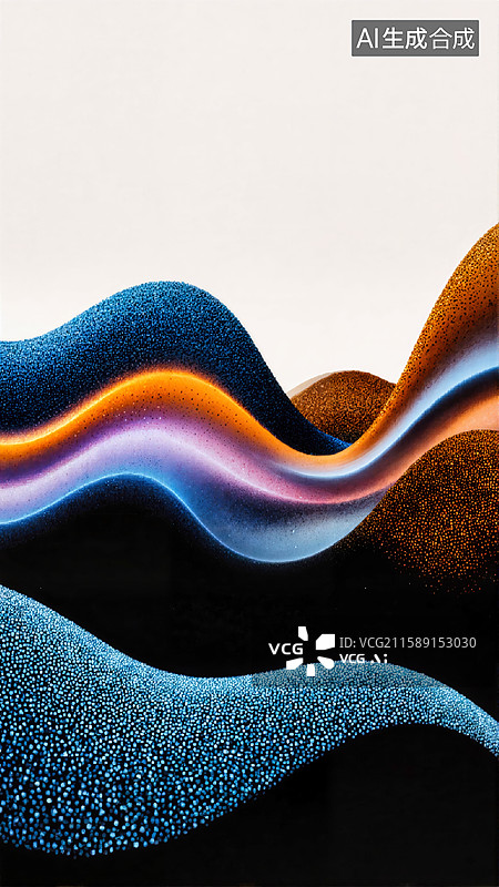 【AI数字艺术】色彩流动之美图片素材