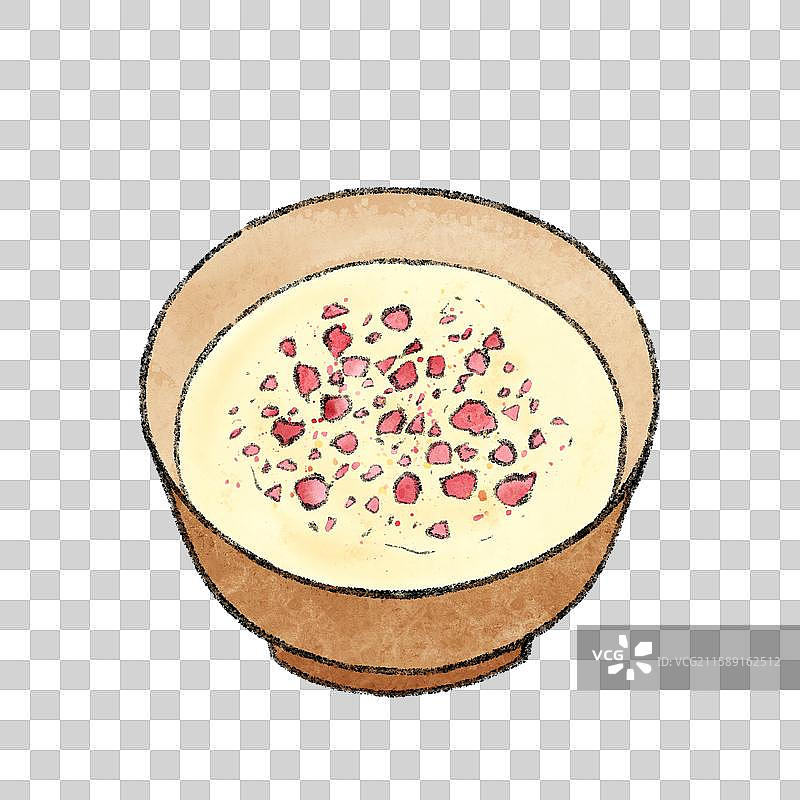 云南美食国风插画-米布图片素材