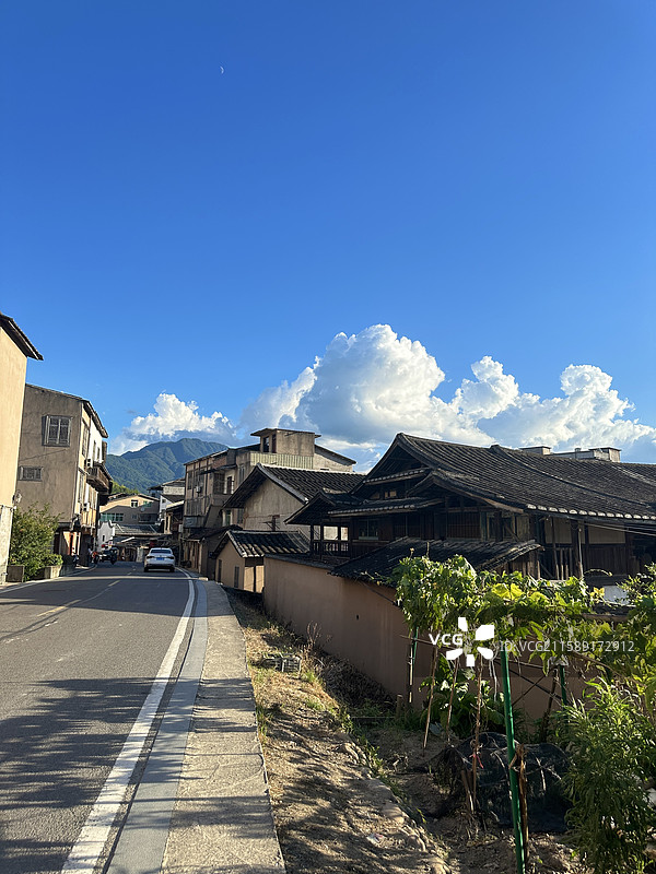 福州嵩口古镇图片素材