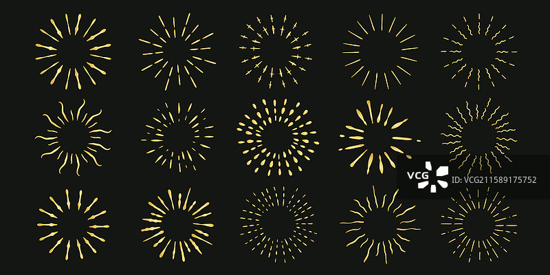 金色闪耀的波西米亚日落图片素材