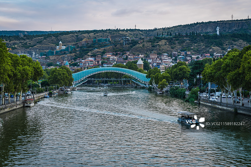 第比利斯和平桥图片素材