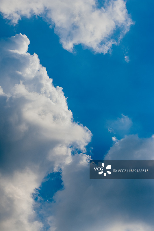 下午天空，风起云涌……图片素材