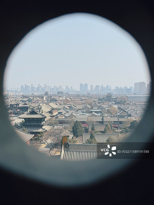 大同古城图片素材