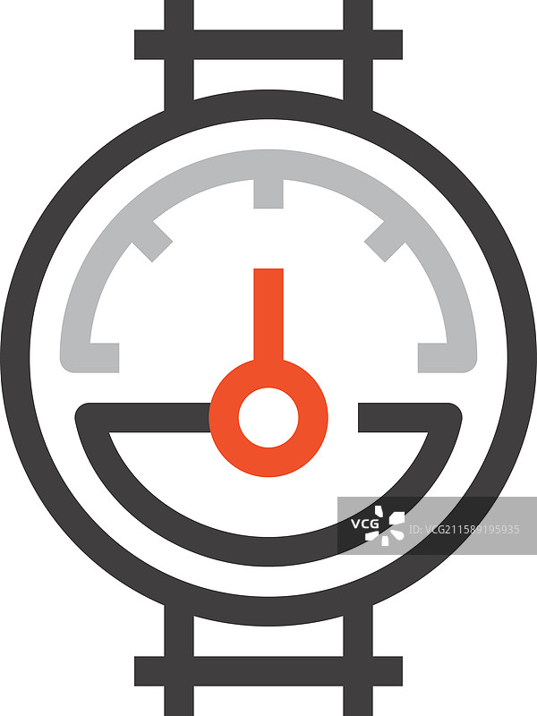 压力计平线网页图标概念图片素材