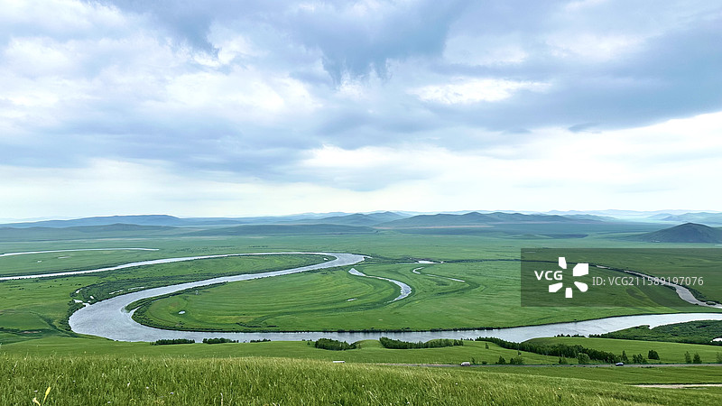 额尔古纳河图片素材