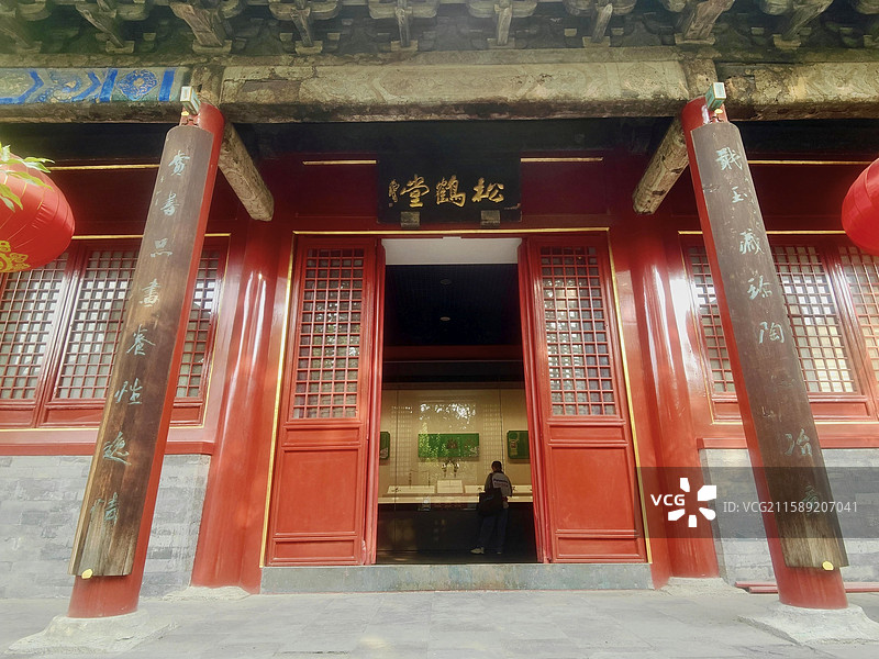 东岳庙 北京民俗博物馆 松鹤堂图片素材