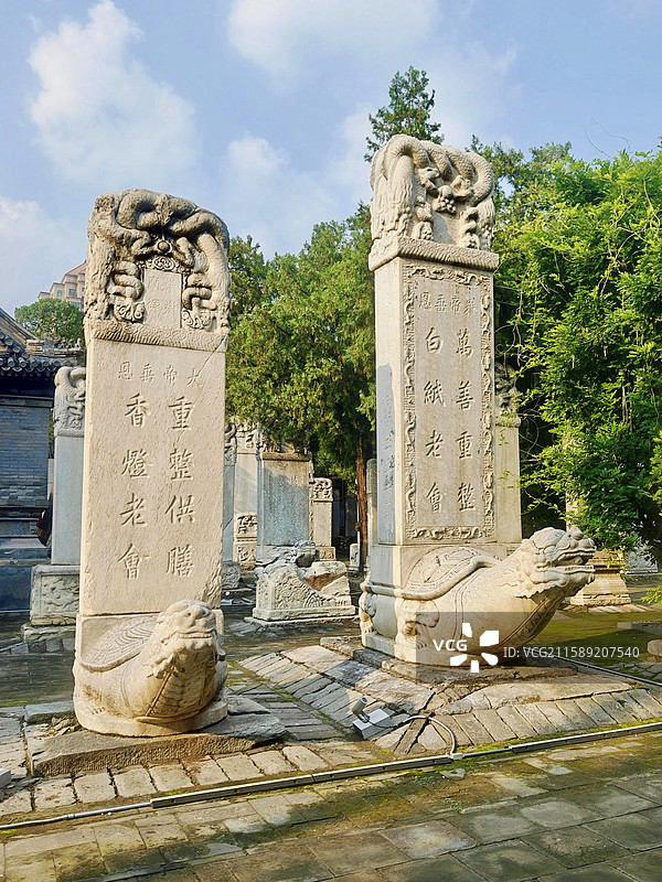 东岳庙 北京民俗博物馆 碑林图片素材