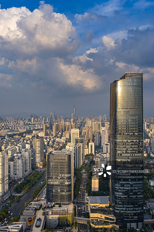 浙江宁波市航拍图片素材