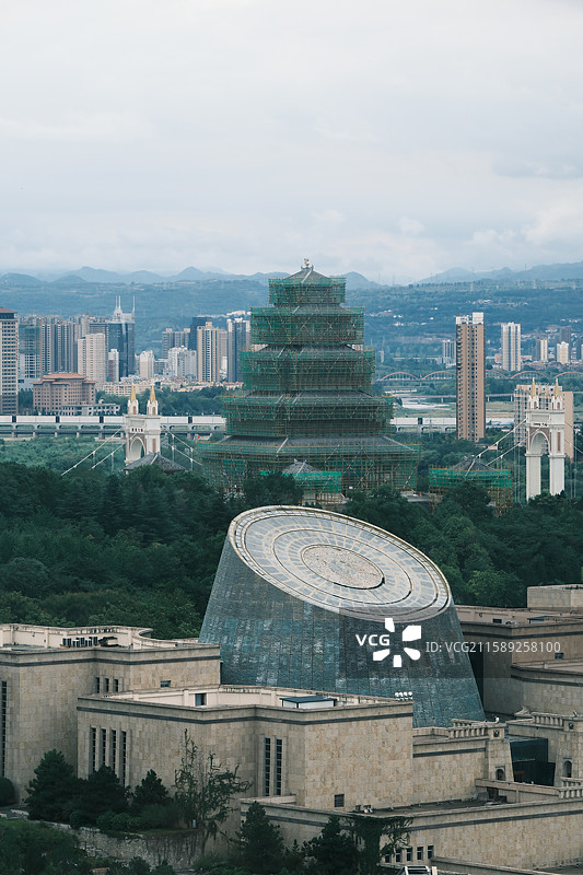 宝鸡青铜器博物馆图片素材