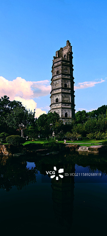 兴国寺塔图片素材