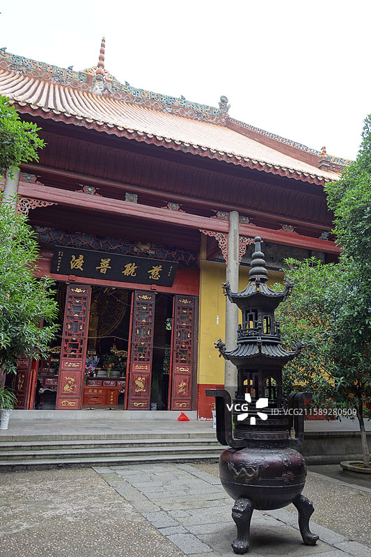 湖南省长沙市开福寺图片素材