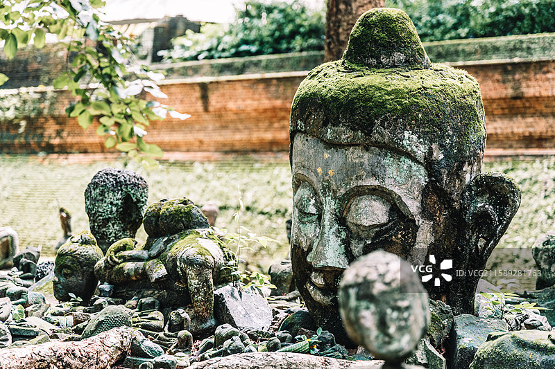 清迈乌蒙寺图片素材