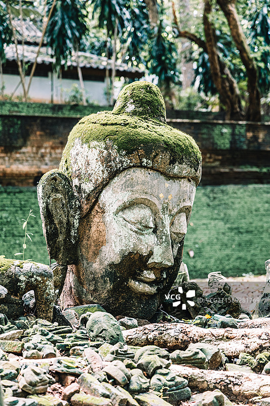 清迈乌蒙寺图片素材