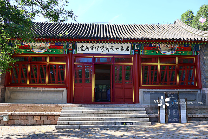 人文风光-河北秦皇岛-山海关孟姜女庙景区图片素材