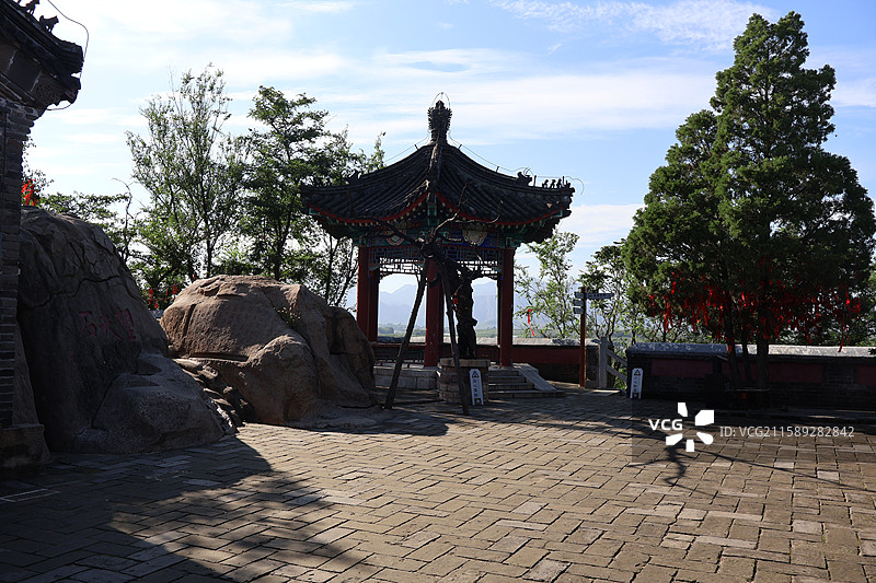 人文风光-河北秦皇岛-山海关孟姜女庙景区图片素材