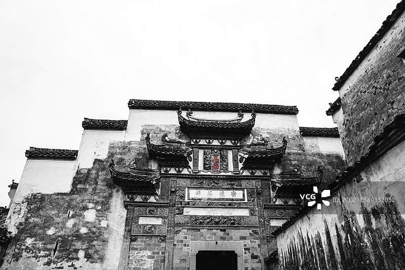 宏村汪氏宗祠图片素材