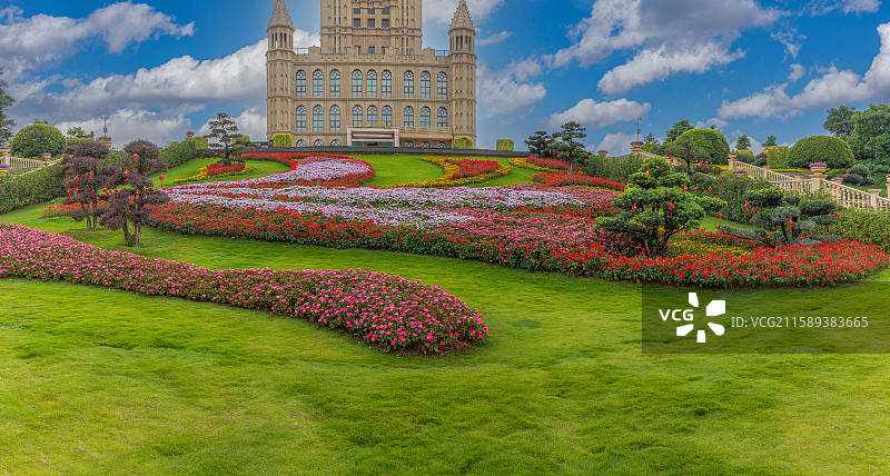 开远凤凰生态公园园林景观图片素材