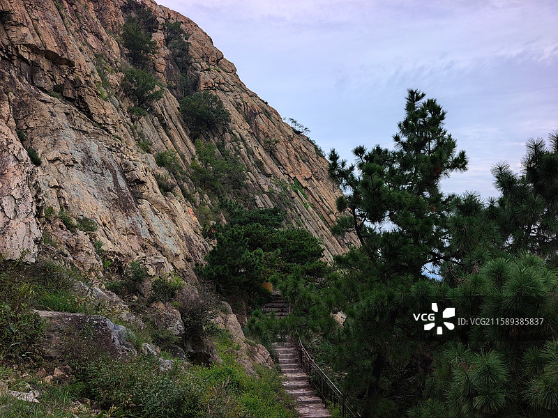 秋天白露节气，莒县屋楼圣境风光图片素材