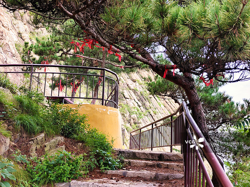 秋天白露节气，莒县屋楼圣境风光图片素材