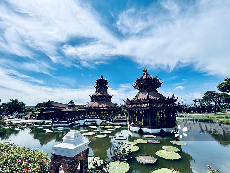 泰国曼谷暹罗古城建筑图片素材