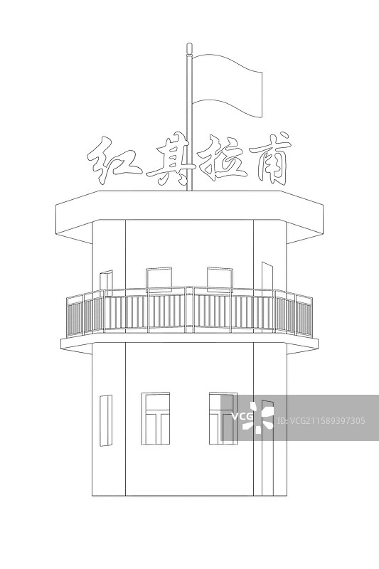 新疆喀什红旗拉普线稿图片素材