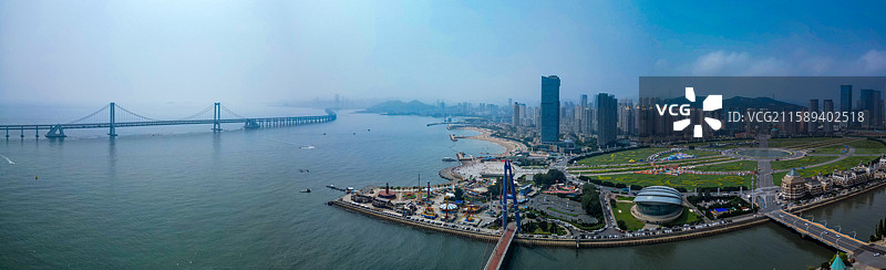 大连市 沙河口区 星海广场 一方城堡 会展中心图片素材