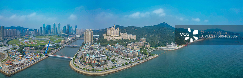 大连市 沙河口区 星海广场 一方城堡 会展中心图片素材