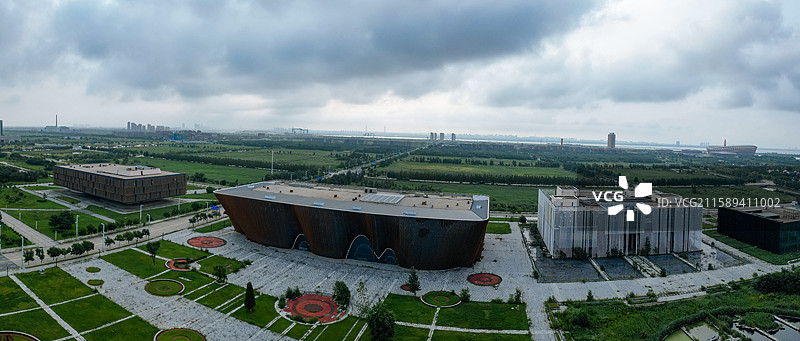 盘锦市 大洼区 直方街 规划馆 辽东湾 创业中心图片素材