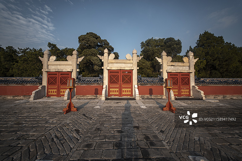 北京天坛圜丘图片素材