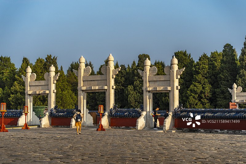 北京天坛圜丘图片素材