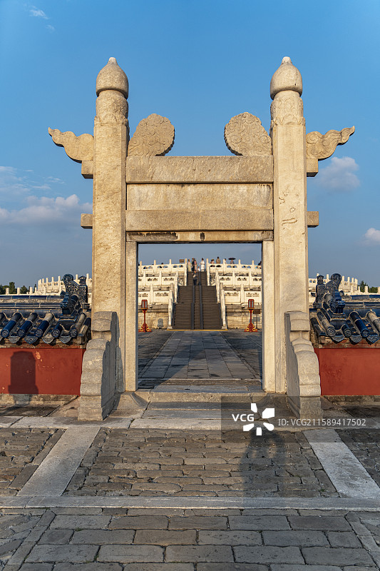 北京天坛圜丘图片素材