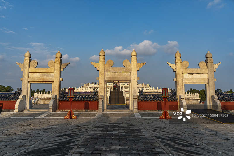 北京天坛圜丘图片素材
