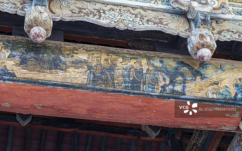 山西省太原市晋源区晋祠天龙山景区图片素材