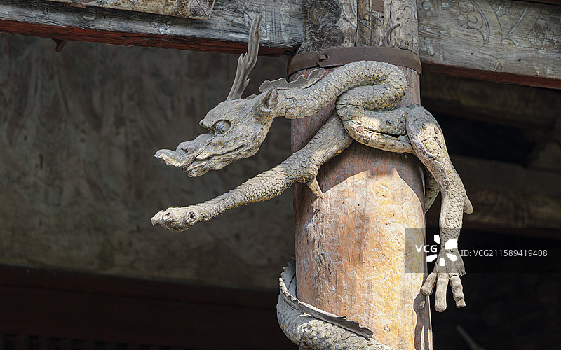山西省太原市晋源区晋祠天龙山景区图片素材