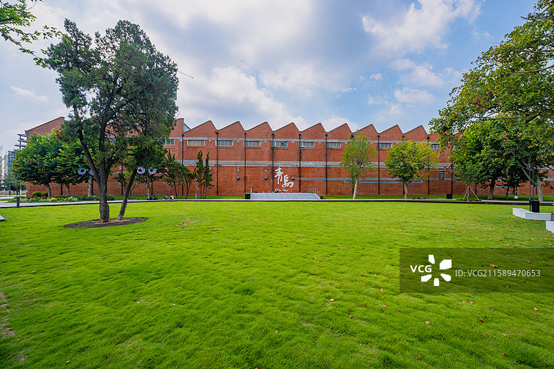 青岛四方机厂1900园区图片素材