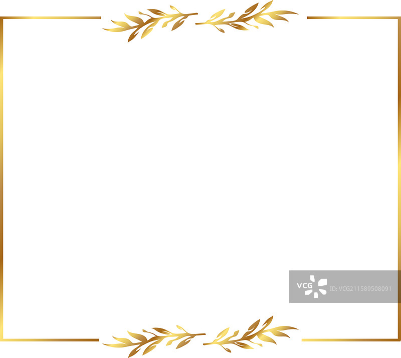 金色边框温暖的免费框架图片素材