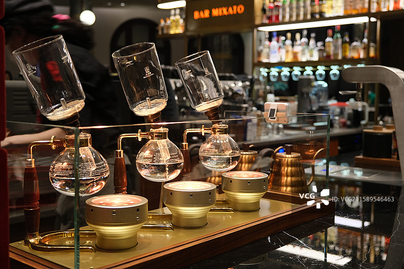 天津滨江道街景与城市风光图片素材